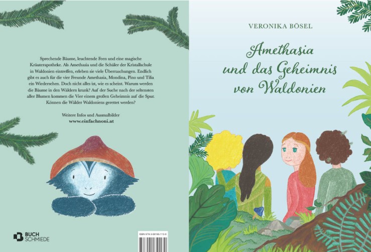 Buchcover von Amethasia und das Geheimnis von Waldonien von Veronika Boesel